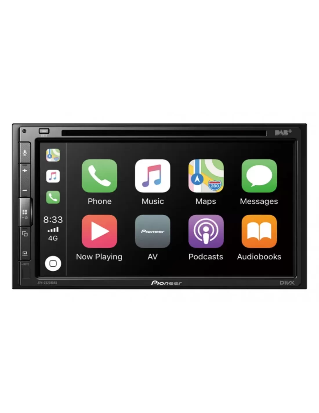 Verlating Regenboog verrassing Pioneer AVH-Z5200DAB cd dvd dab plus apple-carplay android-auto