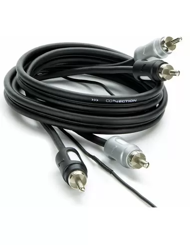 Connection FS2 550 - First RCA kabel 550cm, zwart